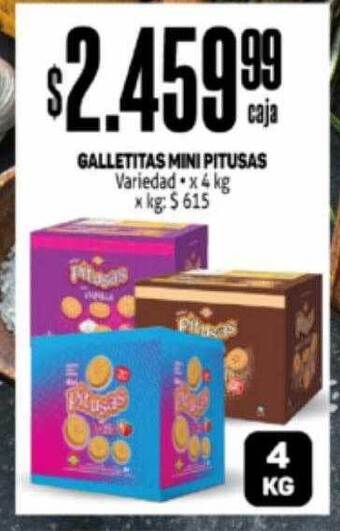 Makro Galletitas Mini Pitusas oferta