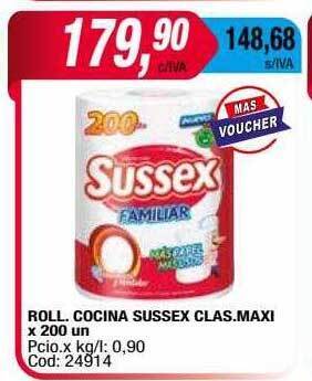 Maxiconsumo Roll. Cocina Sussex Clas. Maxi X 200 Un oferta