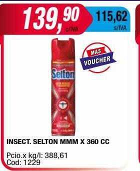 Maxiconsumo Insect. Selton Mmm X 360 Cc oferta