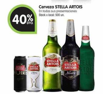 Jumbo Cerveza Stella Artois oferta