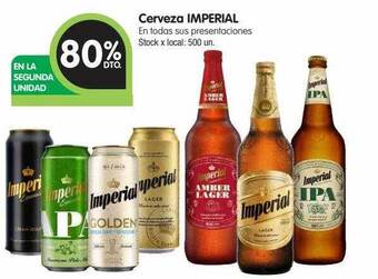 Jumbo Cerveza Imperial oferta