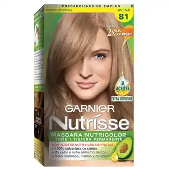 Coto Kit completo de coloración permanente nutrisse clásico tono 81 avena x 45 gr oferta
