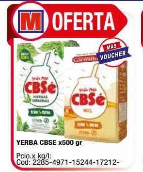 Maxiconsumo Yerba Cbse oferta
