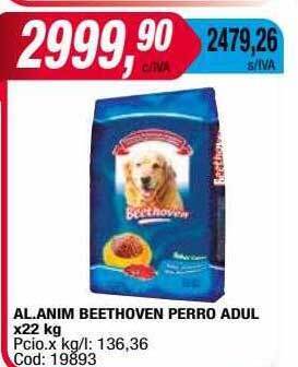 Maxiconsumo Al Anim Beethoven Perro Adul oferta