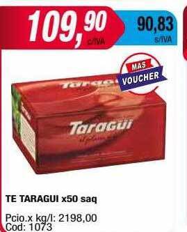 Maxiconsumo Te Taragui oferta
