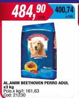 Maxiconsumo Al Anim Beethoven Perro Adul oferta