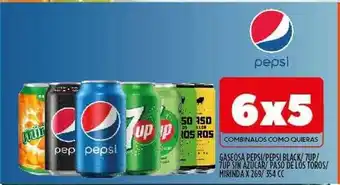Supermercados Toledo Gaseosa Pepsi Pepsi Black 7up 7up Sin Azucar Paso De Los Toros Mirinda oferta