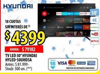 Punto Mayorista Tv Led 50 oferta