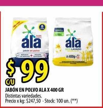 Punto Mayorista Jabón En Polvo Ala oferta