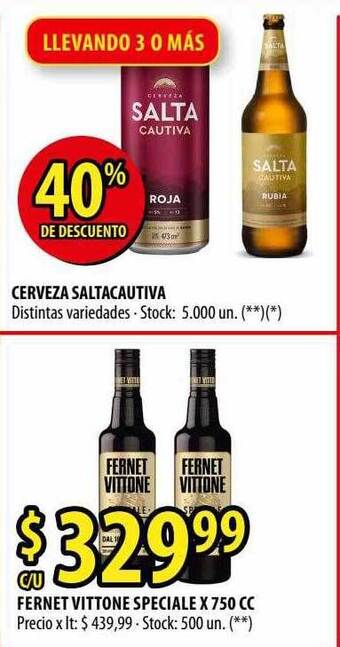 Punto Mayorista Fernet Vittone Speciale oferta
