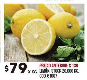 Coto Limón oferta