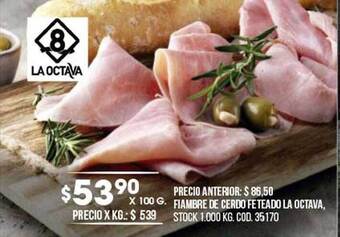 Coto Fiambre De Cerdo Feteado La Octava oferta