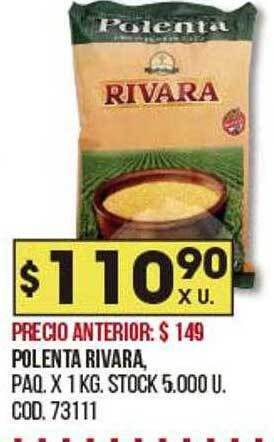 Coto Polenta Rivara oferta