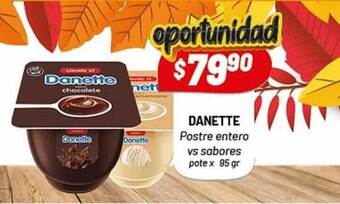 Almacor Danette Postre Entero Vs Sabores oferta