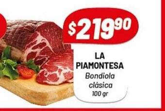 Almacor La Piamontesa Bondiola Clásica oferta