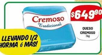 Almacor Queso Cremoso oferta