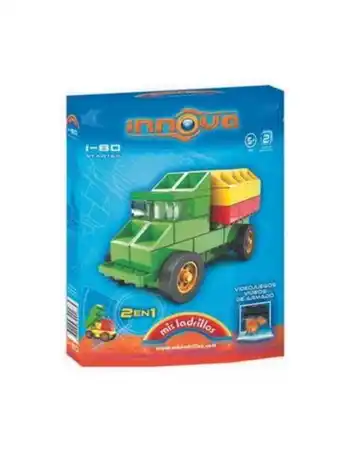 El Mundo del Juguete Mis ladrillos innova camiones 80 piezas verde oferta