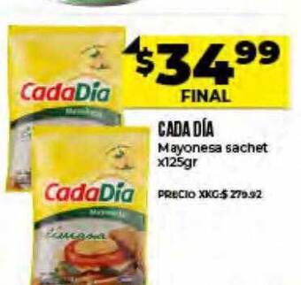 Supermayorista Vital Cada Dia Mayonesa Sachet oferta