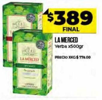 Supermayorista Vital La Merced Yerba oferta