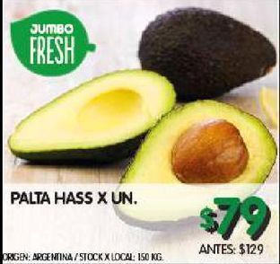 Jumbo Palta hass x un oferta