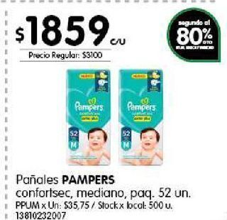 Jumbo Pañales pampers oferta