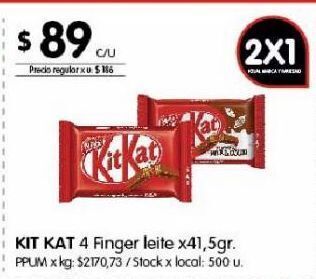 Disco Chocolate kit kat x 41,5g oferta