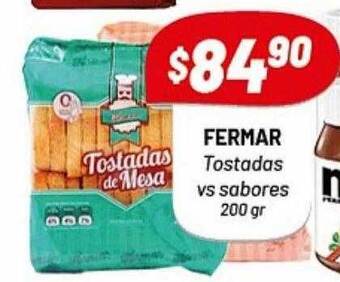 Almacor Fermar Tostadas Vs Sabores oferta