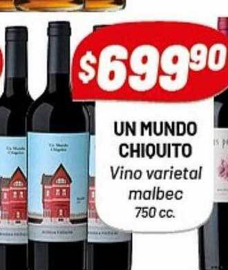 Almacor Un Mundo Chiquito Vino Varietal Malbec oferta