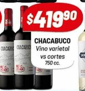 Almacor Chacabuco Vino Varietal Vs Cortes oferta