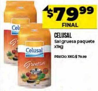 Supermayorista Vital Celusal Sal Gruesa Paquete oferta