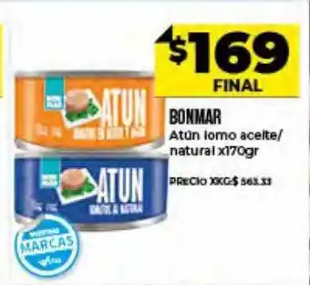 Supermayorista Vital Bonmar Atun Lomo Aceite Natural oferta