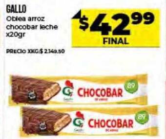Supermayorista Vital Gallo Oblea Arroz Chocobar Leche oferta