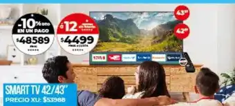 Supermayorista Vital Smart Tv 42 43 oferta