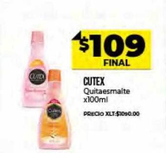Supermayorista Vital Cutex Quitaesmalte oferta