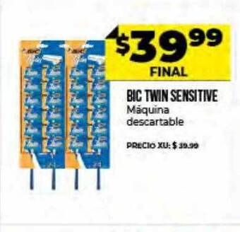 Supermayorista Vital Bic Twin Sensitive Máquina Descartable oferta