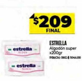 Supermayorista Vital Estrella Algodón Super oferta