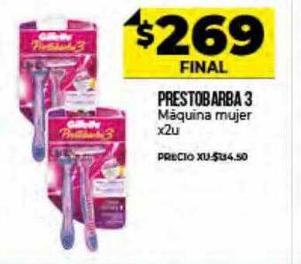 Supermayorista Vital Prestobarba 3 Máquina Mujer oferta