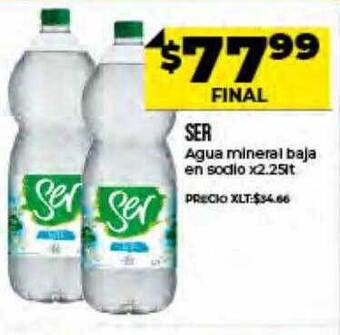 Supermayorista Vital Ser Agua Mineral Baja En Sodio oferta