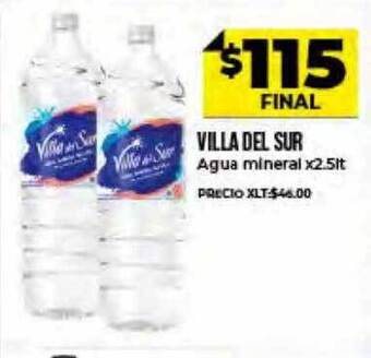 Supermayorista Vital Villa Del Sur Agua Mineral oferta