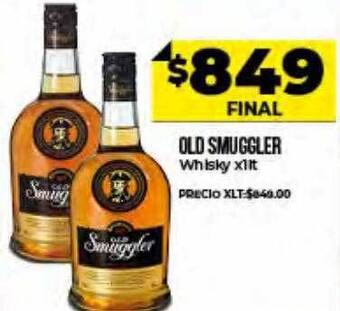 Supermayorista Vital Old Smuggler Whisky oferta