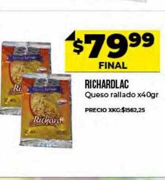 Supermayorista Vital Richardlac Queso Rallado oferta