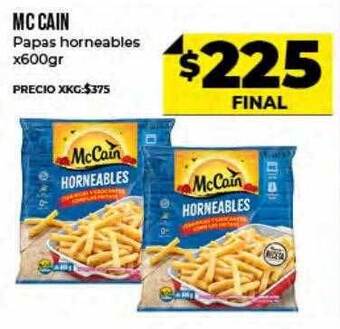Supermayorista Vital Mc Cain Papas Horneables oferta