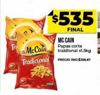 Supermayorista Vital Mc Cain Papas Corte Tradicional oferta