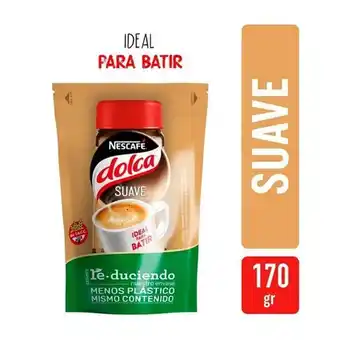 Cordiez Cafe instantaneo suave mas aroma doy pack 170 gr oferta