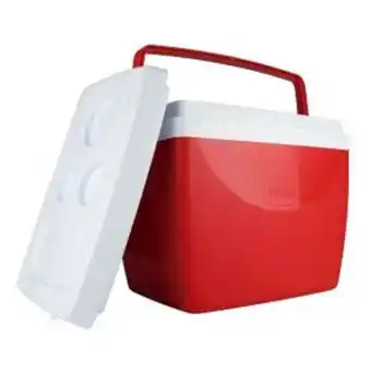 Pinturerías Rex Conservadora heladera termica 34 lts plastica roja mor oferta