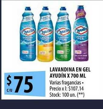 Punto Mayorista Lavandina En Gel Ayudín x 700ml oferta