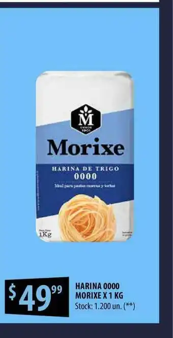 Punto Mayorista Harina 0000 Morixe oferta