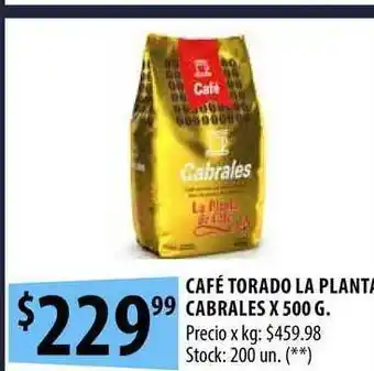 Punto Mayorista Café Torado La Planta Cabrales x 500g oferta