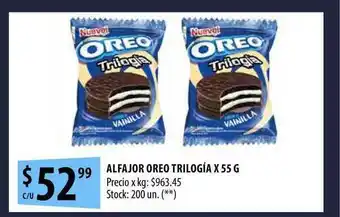 Punto Mayorista Alfajor Oreo Trilogía x 55g oferta