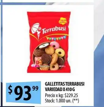 Punto Mayorista Galletitas Terrabusi Variedad x 410g oferta